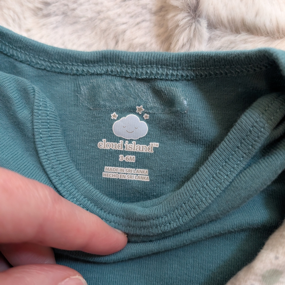 Cloud Island 3-6 Month Baby Bundle Blue Space Green - Picture 6 of 6